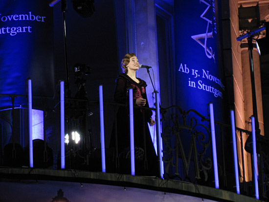 Judith Caspari in der Rolle der Anja