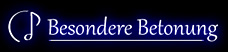Besondere Betonung
